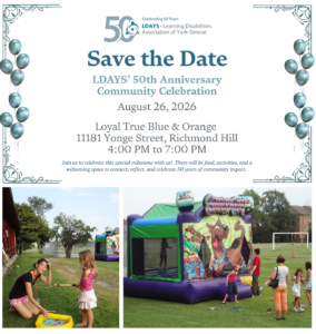LDAYS is turning 50 years! Join us on August 26th, 2026, as we celebrate!
