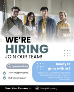 We are Hiring!